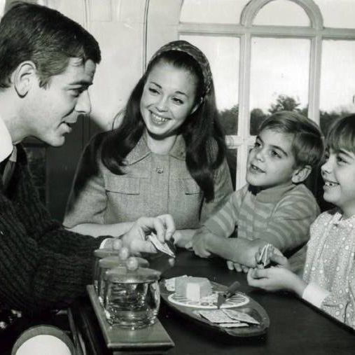 George Clooney and family, 1968