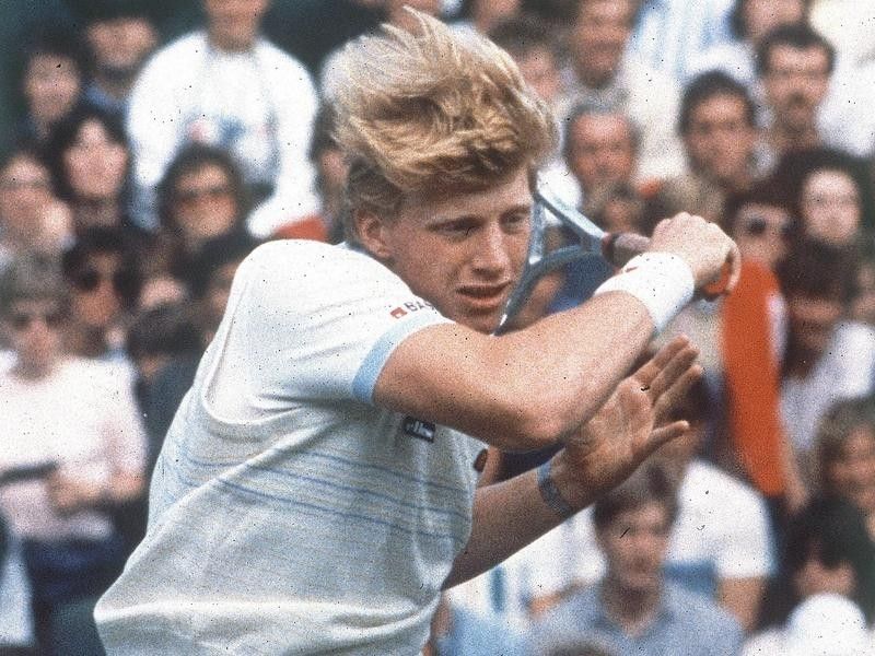 German tennis player Boris Becker