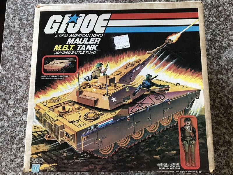 G.I. Joe Mauler tank