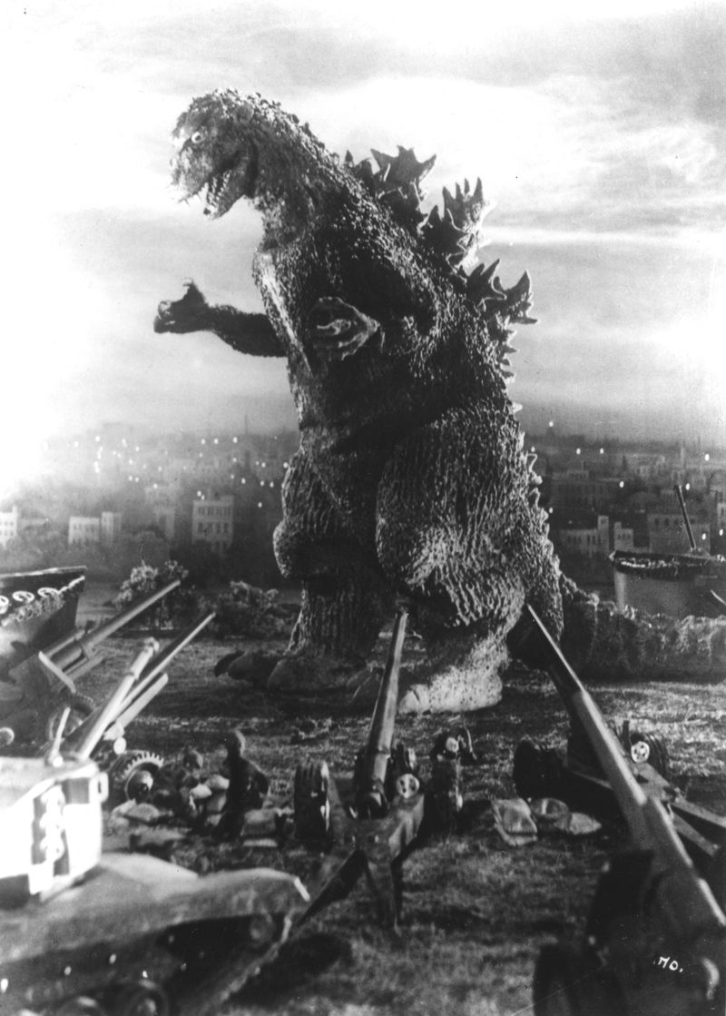Godzilla monster in Godzilla