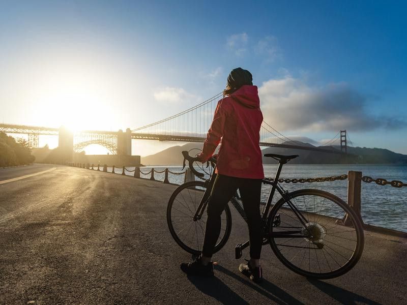 Golden Gate Bridge bike trail