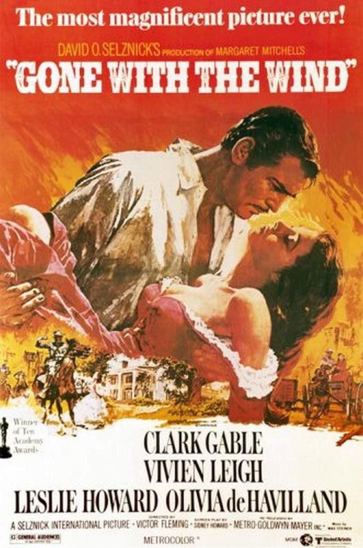 Gone with the Wind movie poster