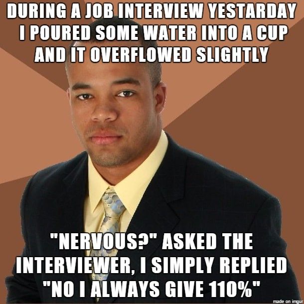 Good answer to job interview question