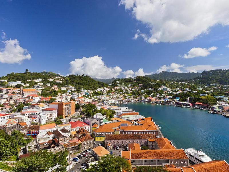 Grenada on a sunny day