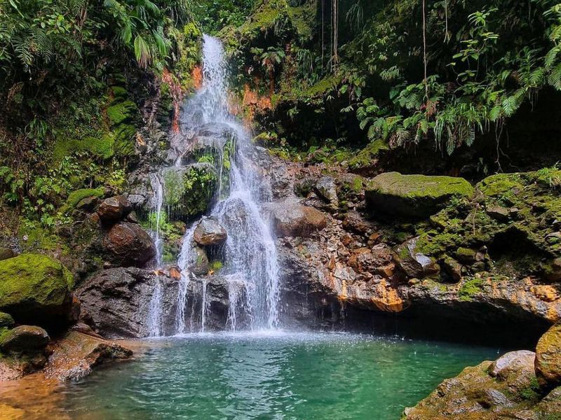Guadeloupe waterfalls