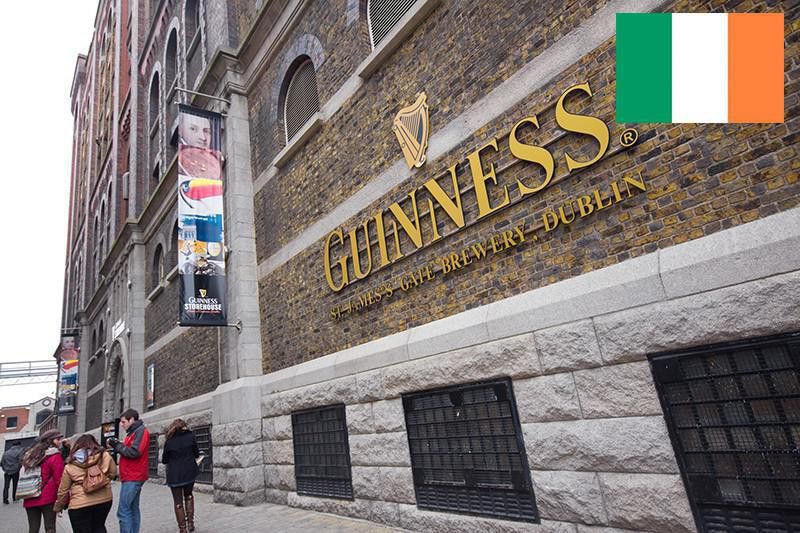 Guinness Brewery in Ireland