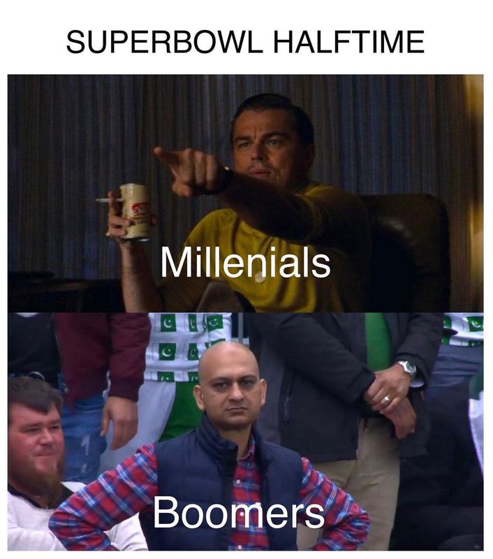 Halftime show meme