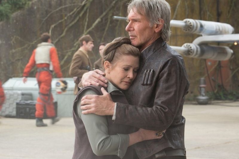 Han Solo and Princess Leia