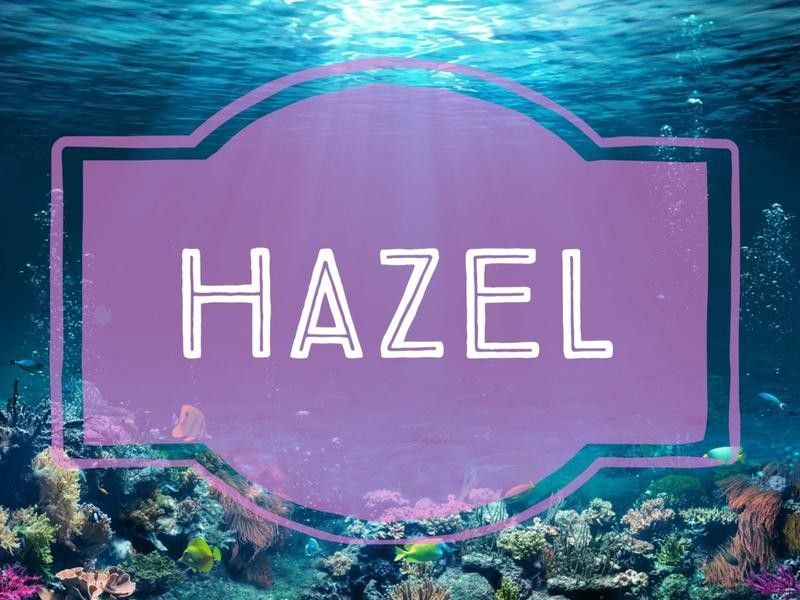 Hazel nature-inspired baby name