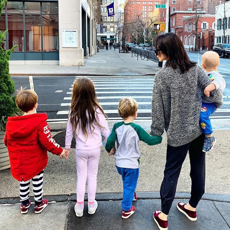 Hilaria Baldwin and Her Sons