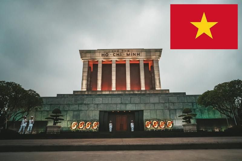 Ho Chi Mihn Mausoleum Vietnam