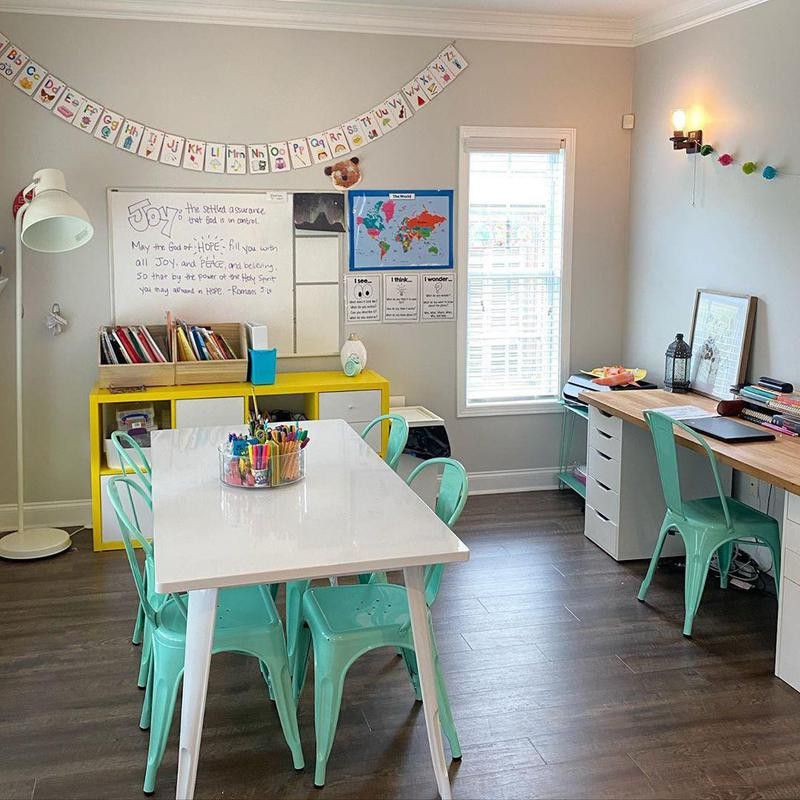 Home office and classroom