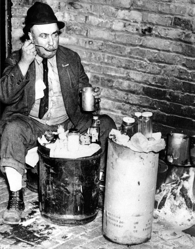 Homeless in Chicago during the Great Depression