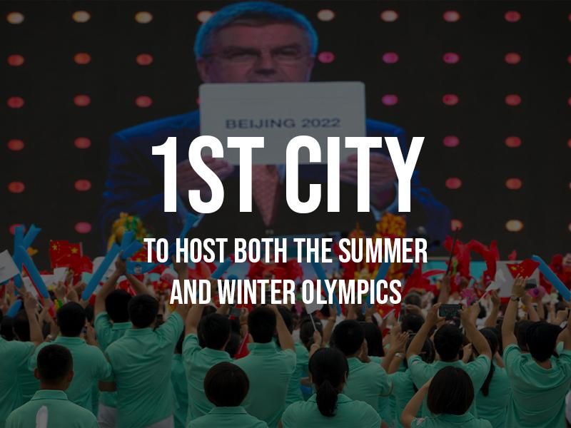 Host both summer and winter Olympics