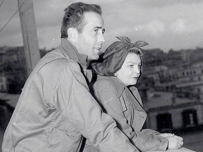 Humphrey Bogart and Mayo Methot
