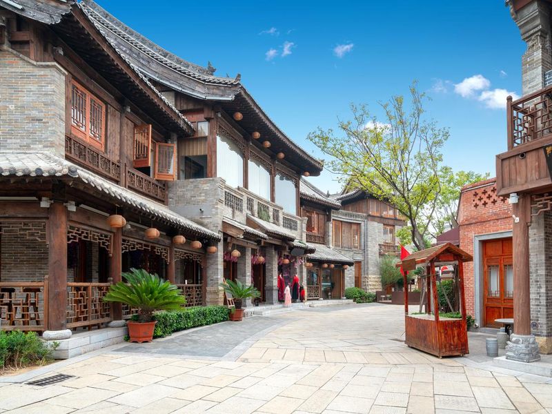 Hutong in the old city, Luoyang, Henan, China