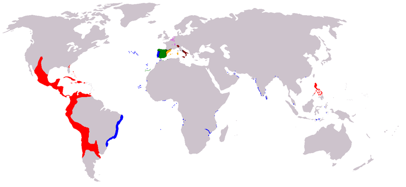 Iberian Union map