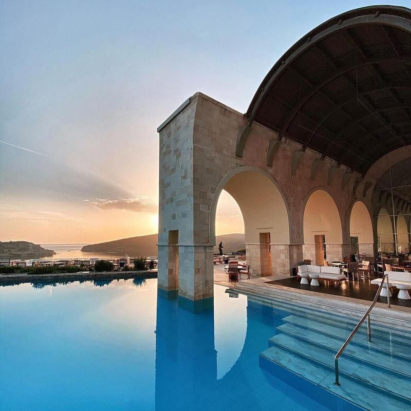 Iconic Pool in Crete