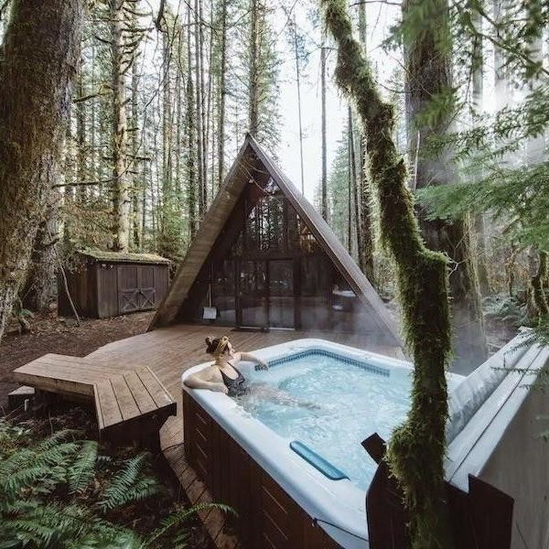 Best Airbnb Cabins With Hot Tubs Far Wide