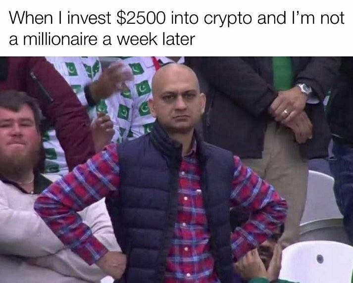 Impatient crypto investor