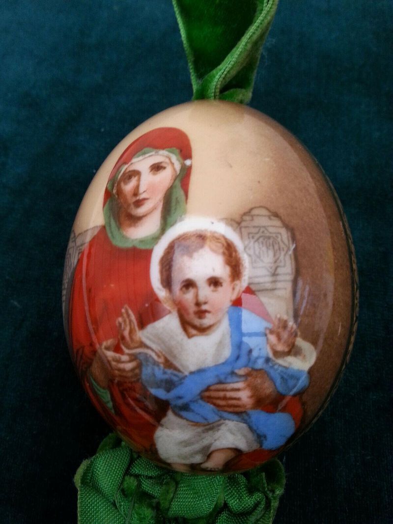 Imperial Russian Porcelain Easter Egg