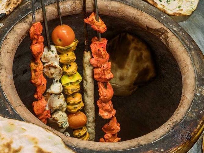 Indian kebabs at Tabla
