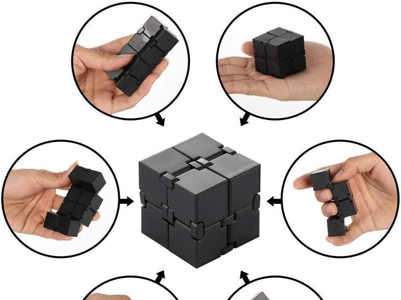 Infinity Cube Fidget Toy for Adults