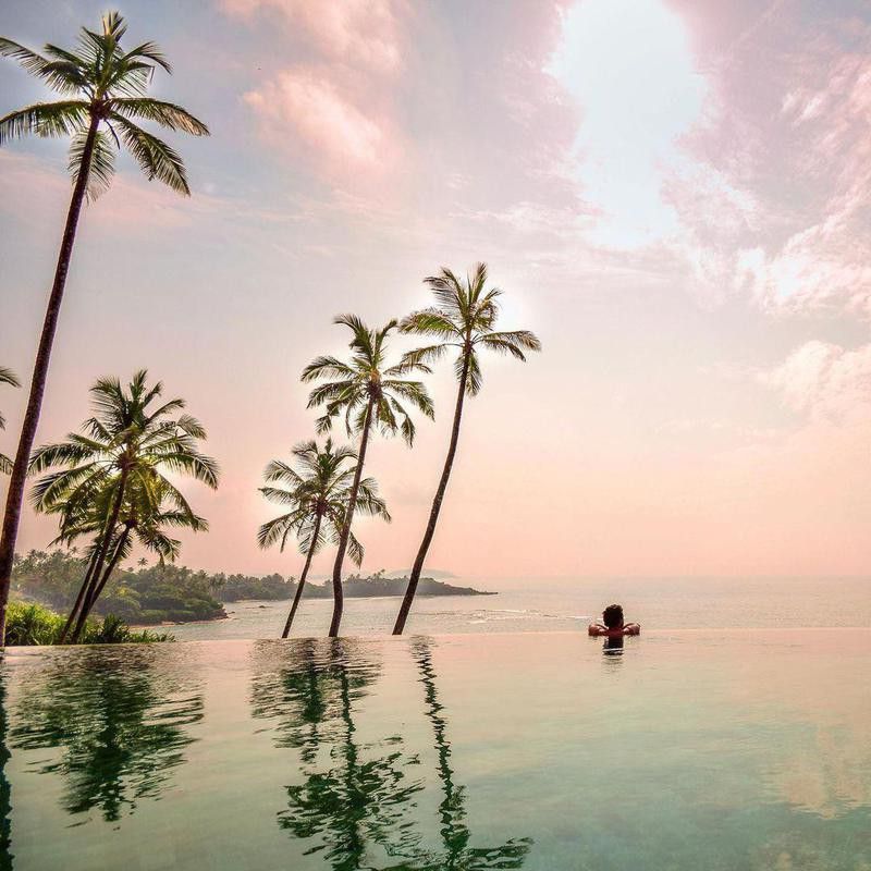 Infinity Sunset Pool in Sri Lanka