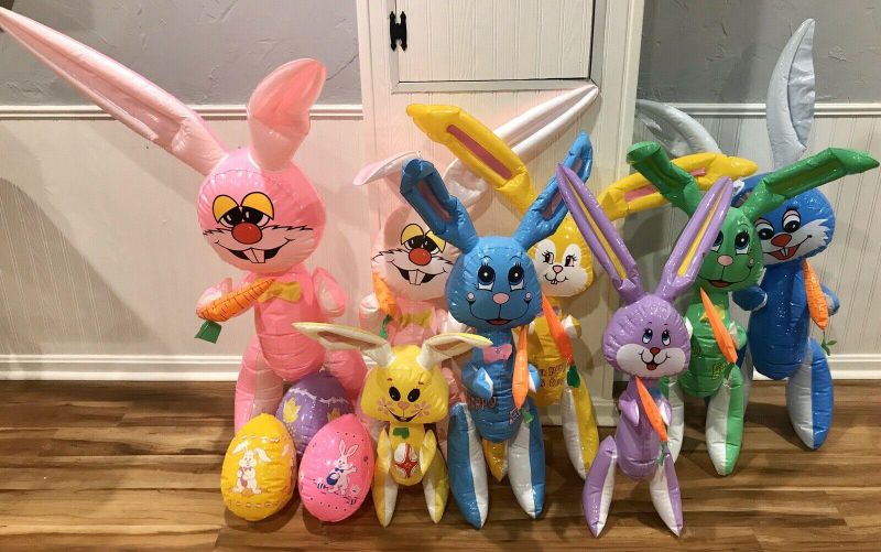 Inflatable Vintage Easter Decorations