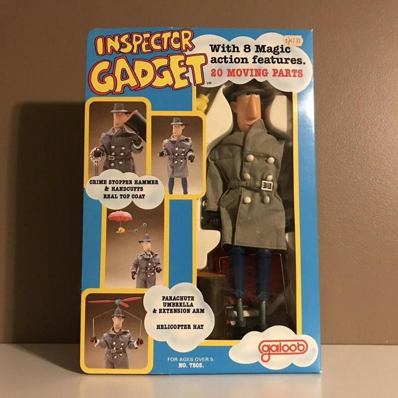 Inspector Gadget Galoob Action Doll