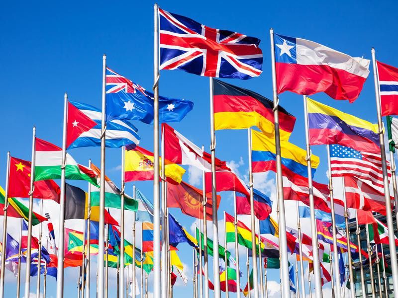 International flags