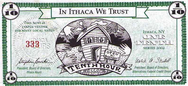Ithaca Hours bill