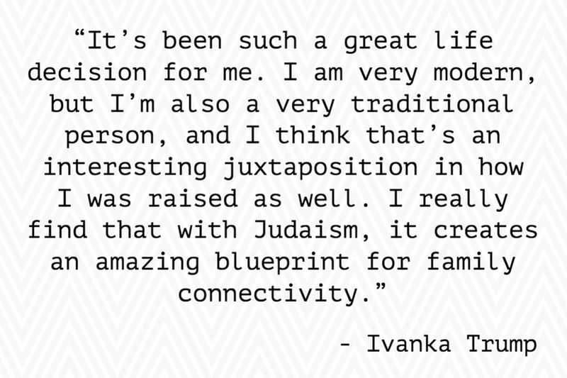 Ivanka Trump's Conversion to Judaism