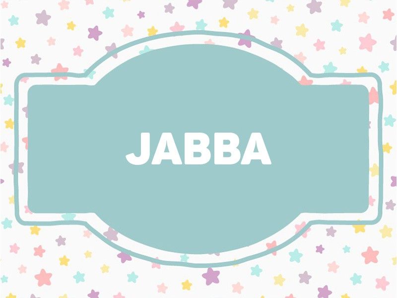 J Baby Names: Jabba