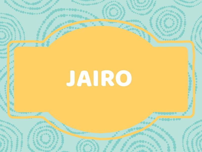 J Baby Names: Jairo