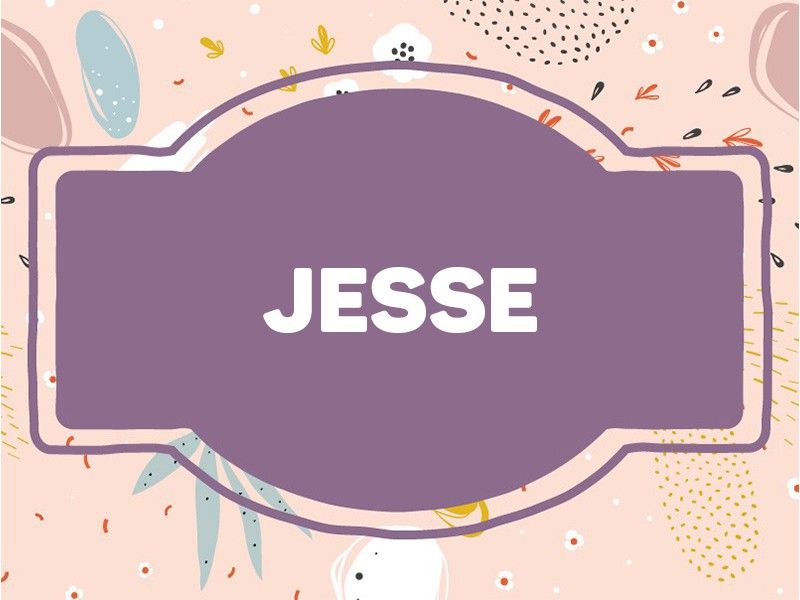 J Name Ideas: Jesse