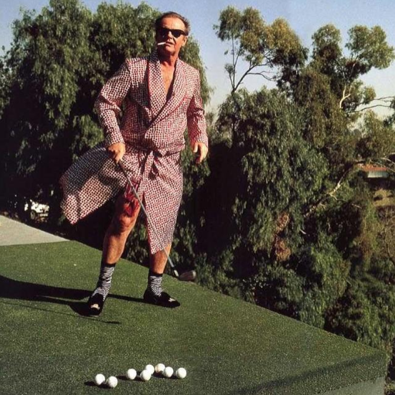 Jack Nicholson's Golf Clubs