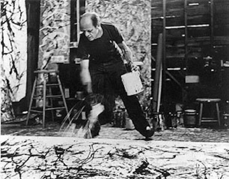 Jackson Pollock painting