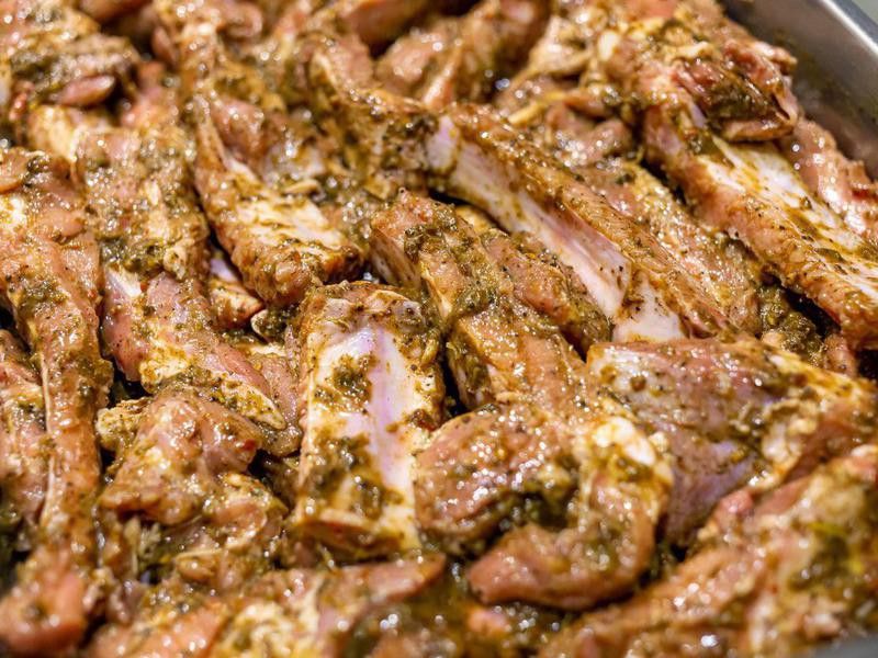 Jamaican jerk pork