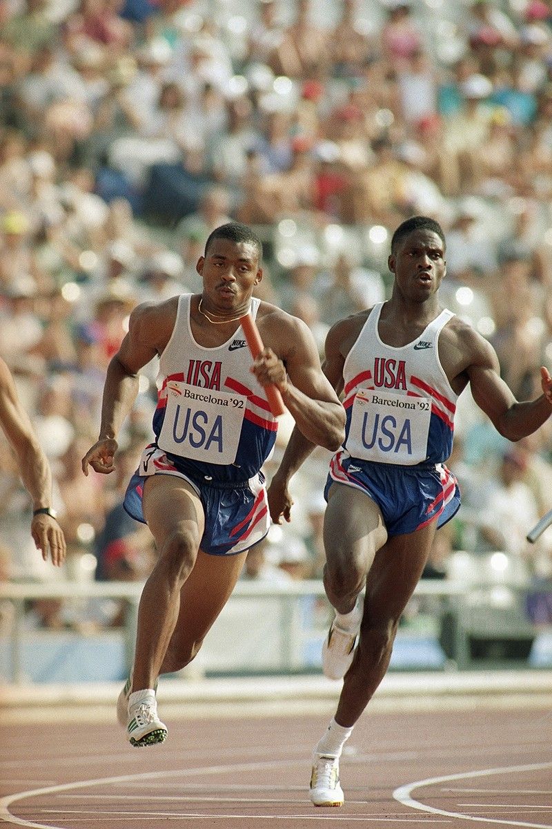 James Jett at the 1992 Summer Olympics