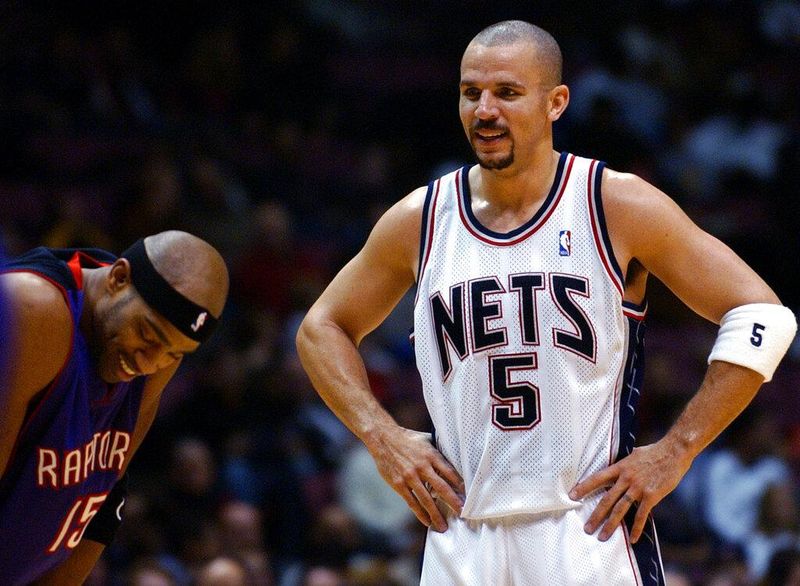 Jason Kidd with the New Jersey Nets