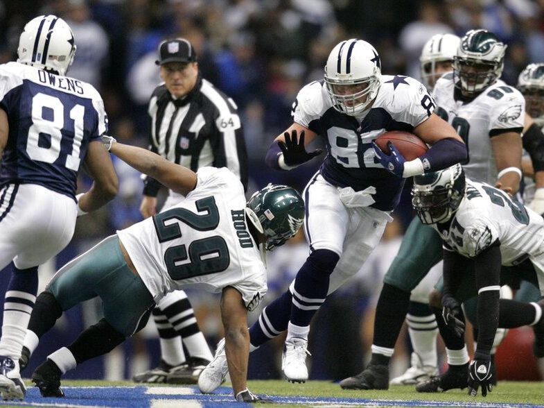 Jason Witten with the Dallas Cowboys