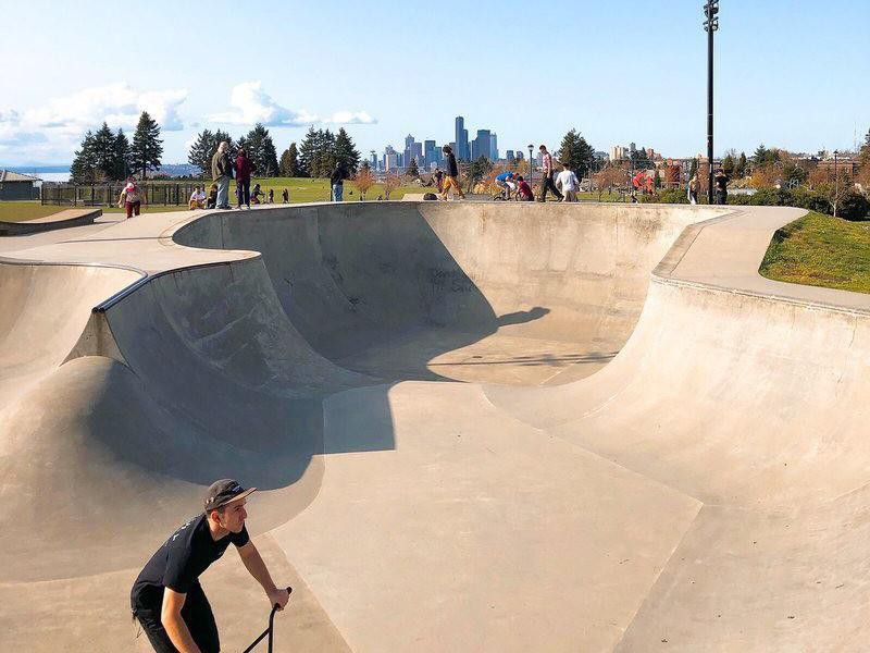 Jefferson Skate Park in Seattle, Washington