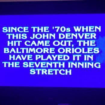 Jeopardy question about Baltimore Orioles