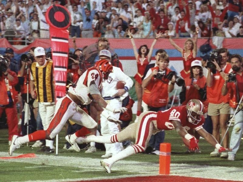 Jerry Rice in Super Bowl XXIII