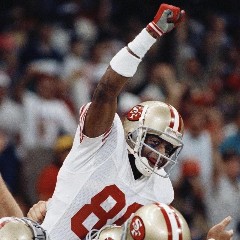 Jerry Rice in Super Bowl XXIV