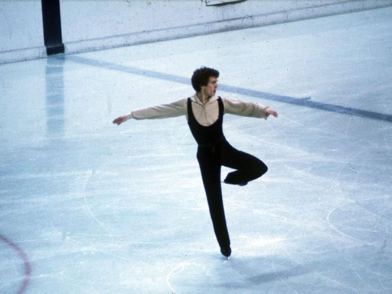 John Curry at the Winter Olympics in 1976
