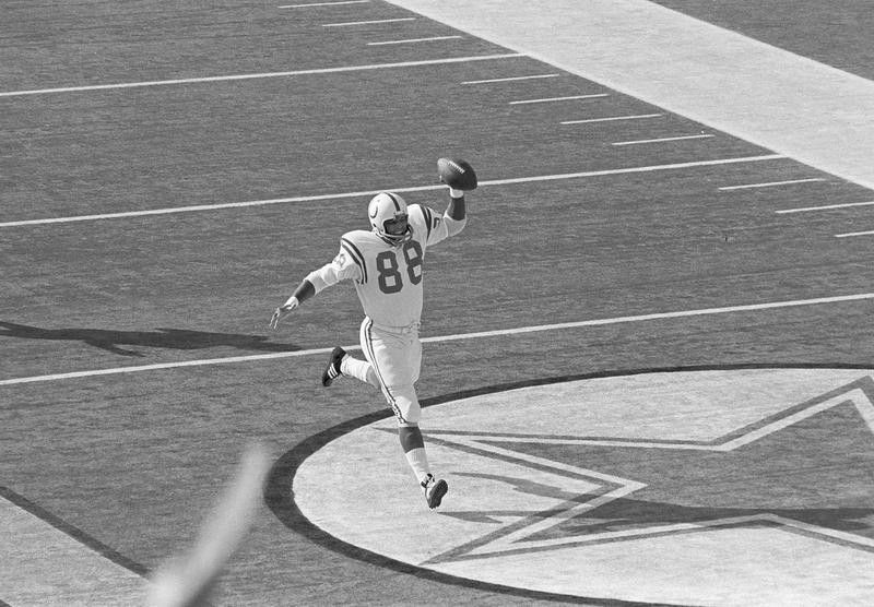 John Mackey in Super Bowl V