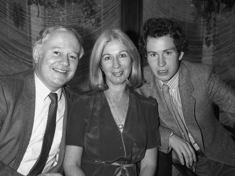 John McEnroe with parents