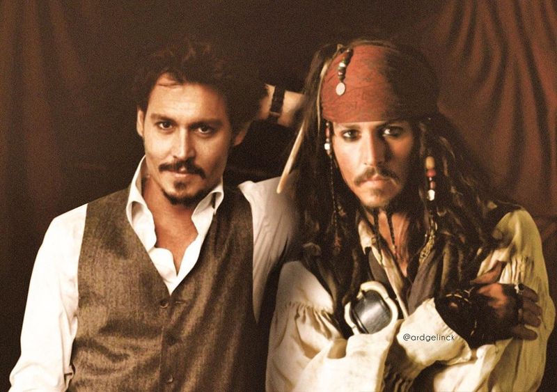 Johnny Depp and Jack Sparrow